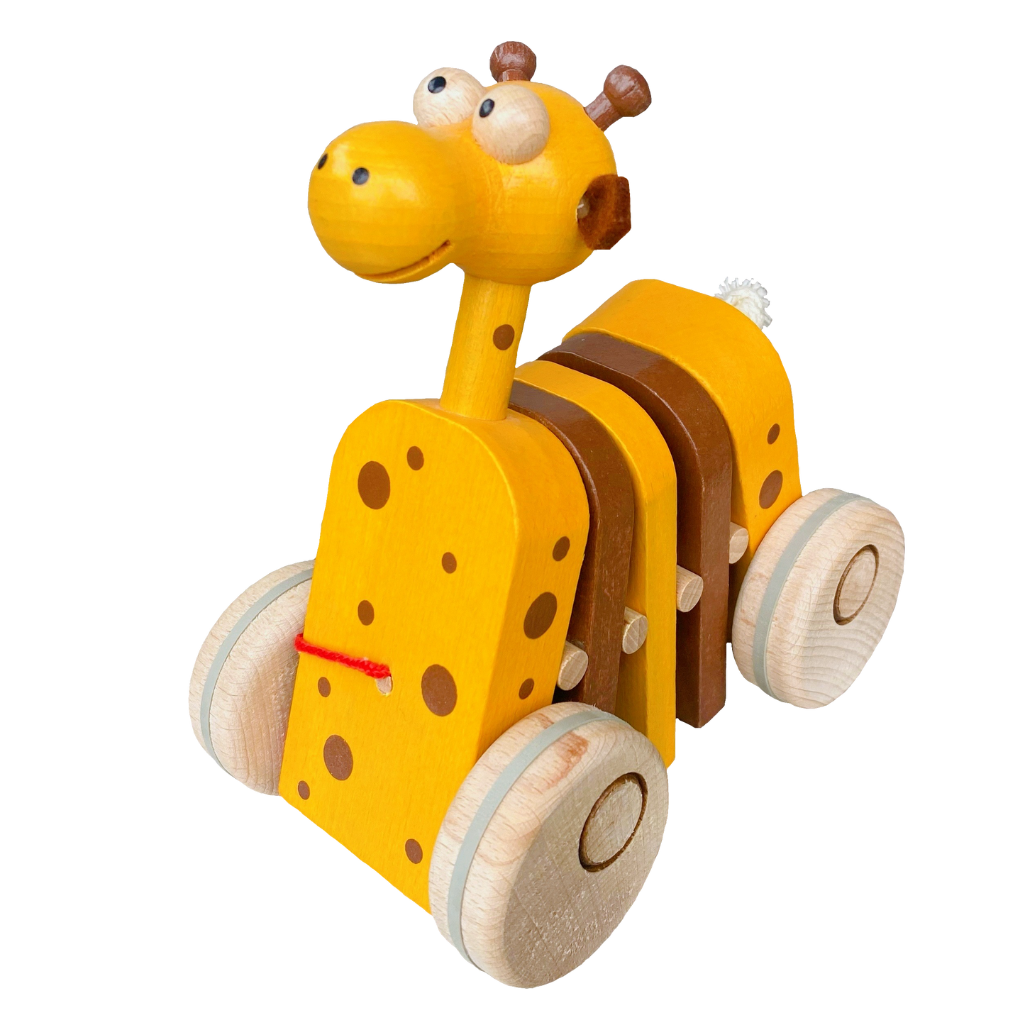 Safariing Giraffe - Pull Along