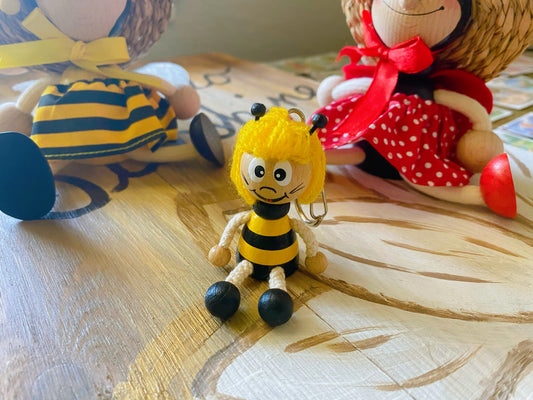 Bee Girl - Keychain