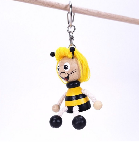 Bee Girl - Keychain